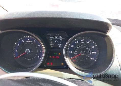 2013 Hyundai Elantra Gls из США, поврежденный, VIN 5NPDH4AE3DH158501